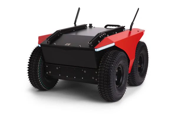 Husarion Lynx, a compact rugged UGV with an alloy chassis